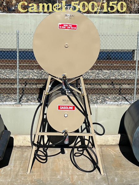Camel 500 & 150 Gal Farm Fuel Tanks with 2 Options