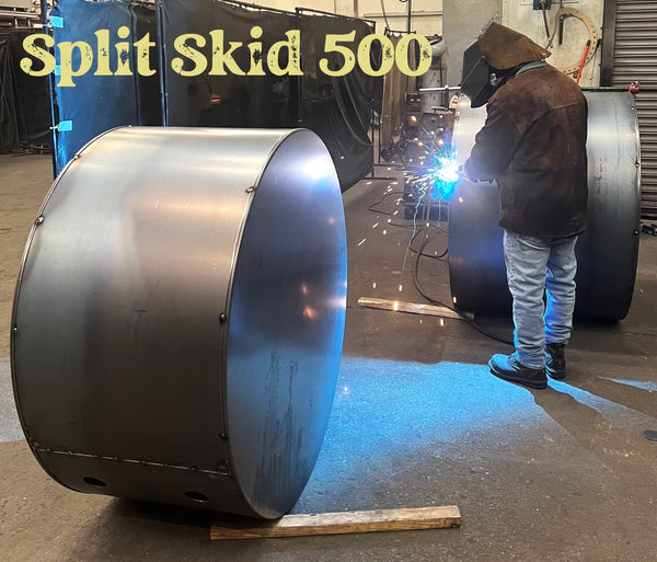 500 Farm Split Skid  Dual FuelTank 300/200 W/ 3 Options