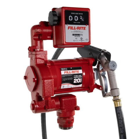 Fill Rite 701 V Pump w/ Meter AC 115V