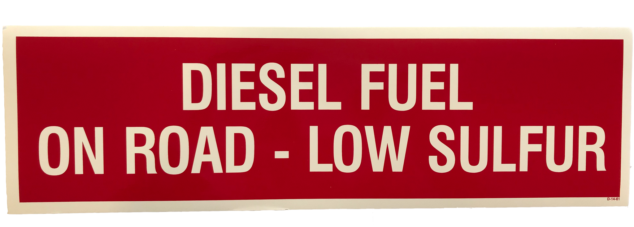 May 4x14 Decal - Diesel On Road