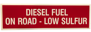 PI 4x14 Decal - Diesel On Road