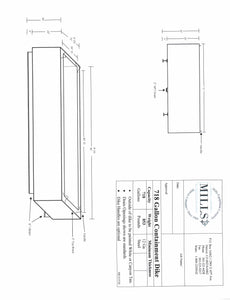 Dike 718 Gal Containmanet Fits 500-550 gallon