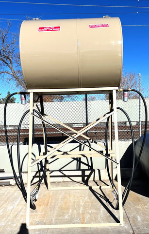 Buy 500 Gallon Overhead Farm Fuel Tanks with Stand - Complete