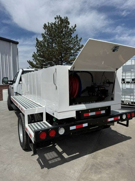 Mills Equipment Ford 550 Dualie 690 gal Multi-Tank Complete