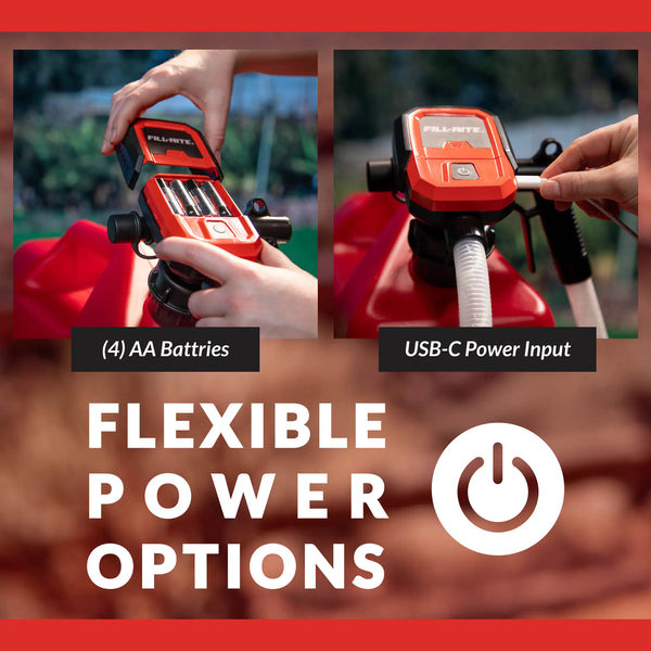 FR Battery Powered Transfer Pump