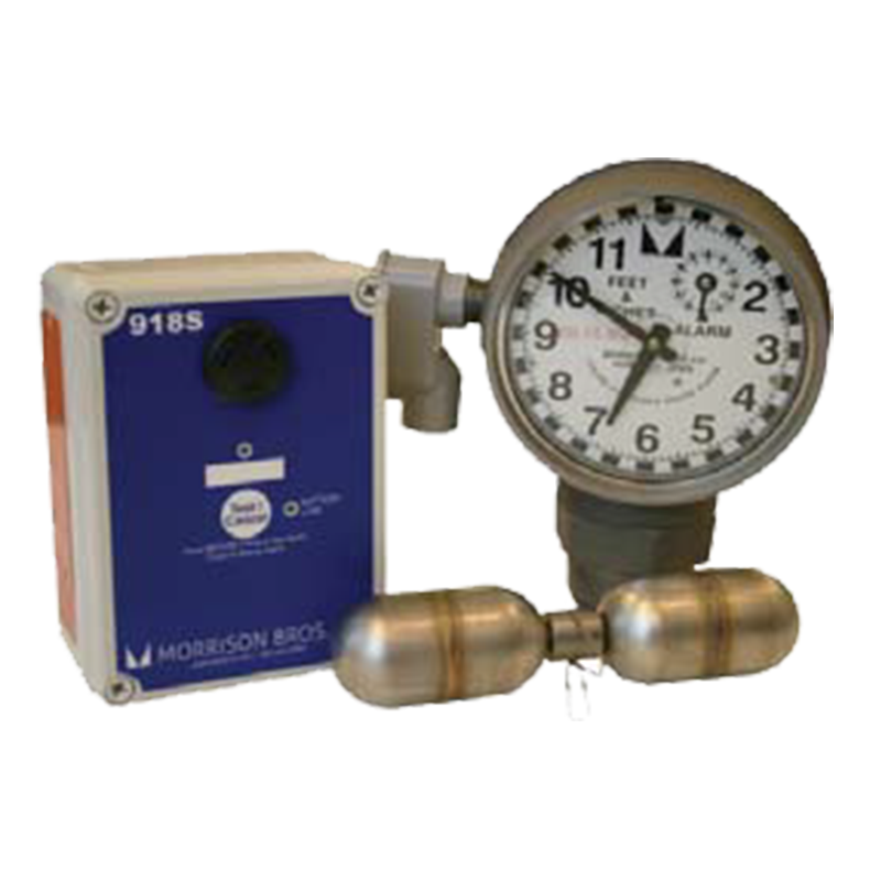 MB 918 2" Clock Gauge w/ Float & Alarm